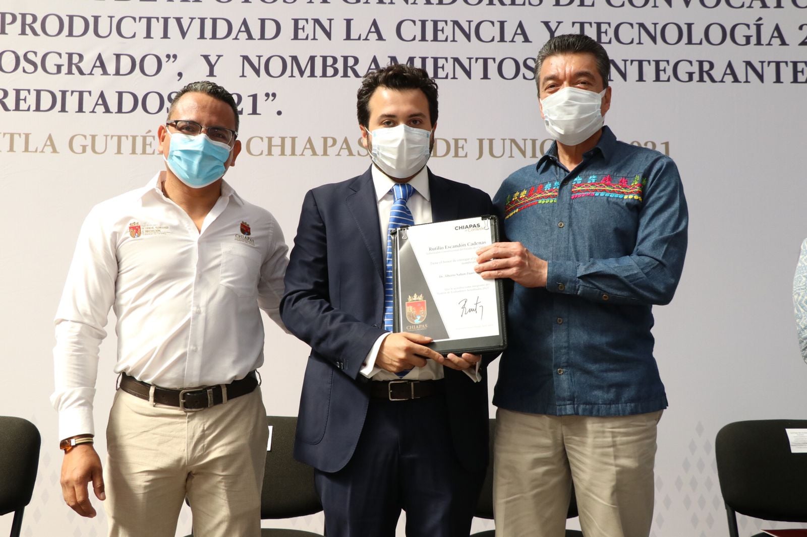 En Chiapas invertimos en el fortalecimiento de la vocación científica y tecnológica: Rutilio Escandón